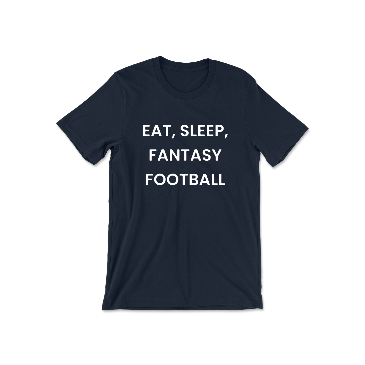 Eat Sleep Fantasy Football Short Sleeve Tee