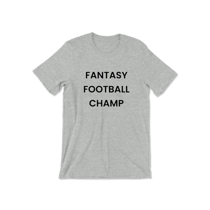 Fantasy Football Champ Short Sleeve Tee