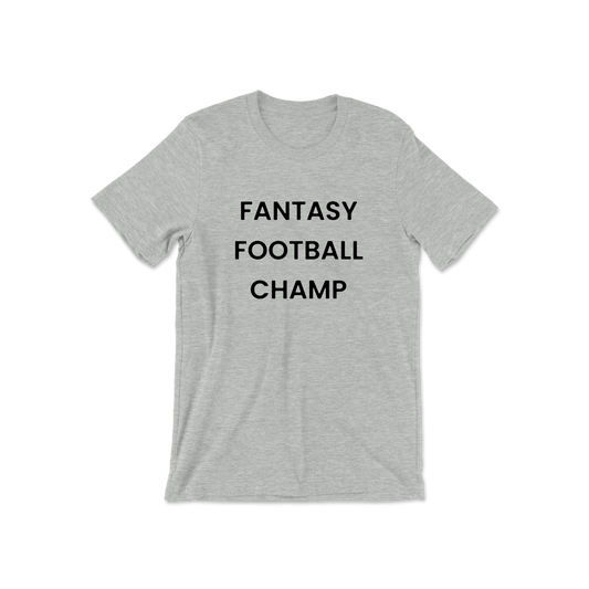 Fantasy Football Champ Short Sleeve Tee