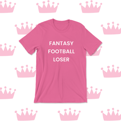 Fantasy Football Loser Short Sleeve Tee