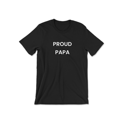 Proud Papa Short Sleeve Tee