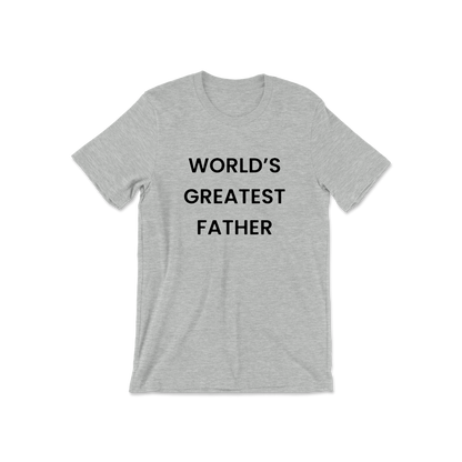 World's Greatest Father Short Sleeve Tee