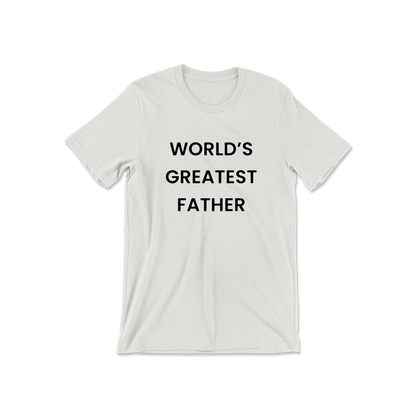 World's Greatest Father Short Sleeve Tee